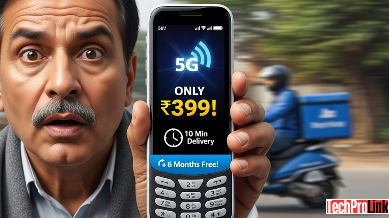 Jio 5G Keypad Phone