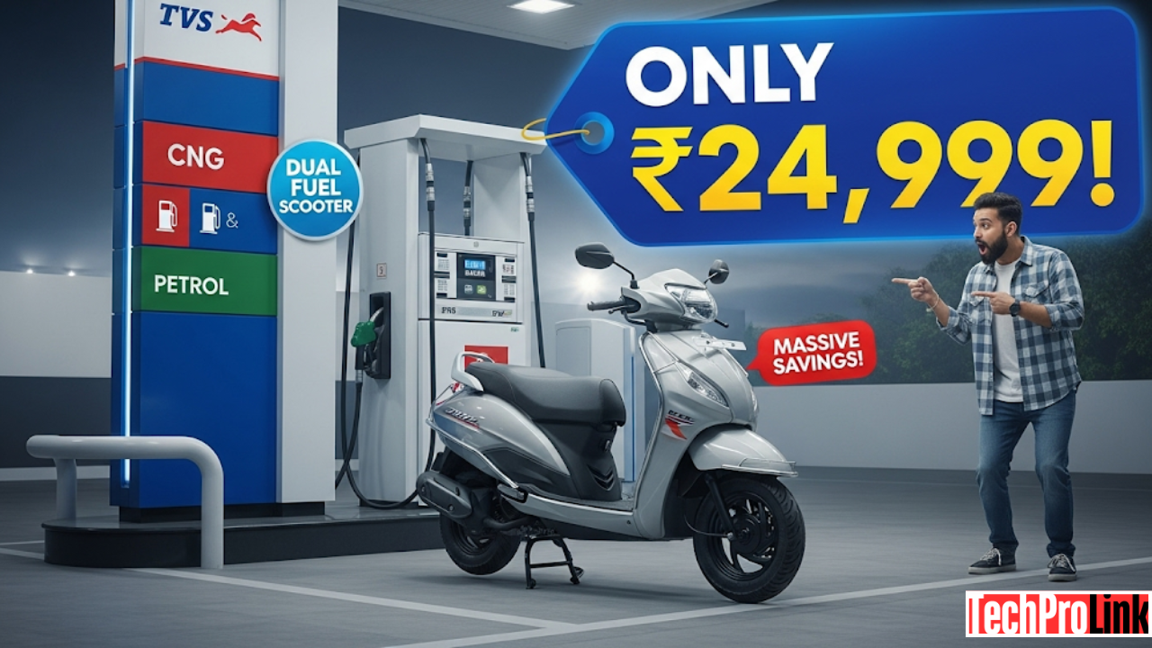 TVS Jupiter CNG Scooter