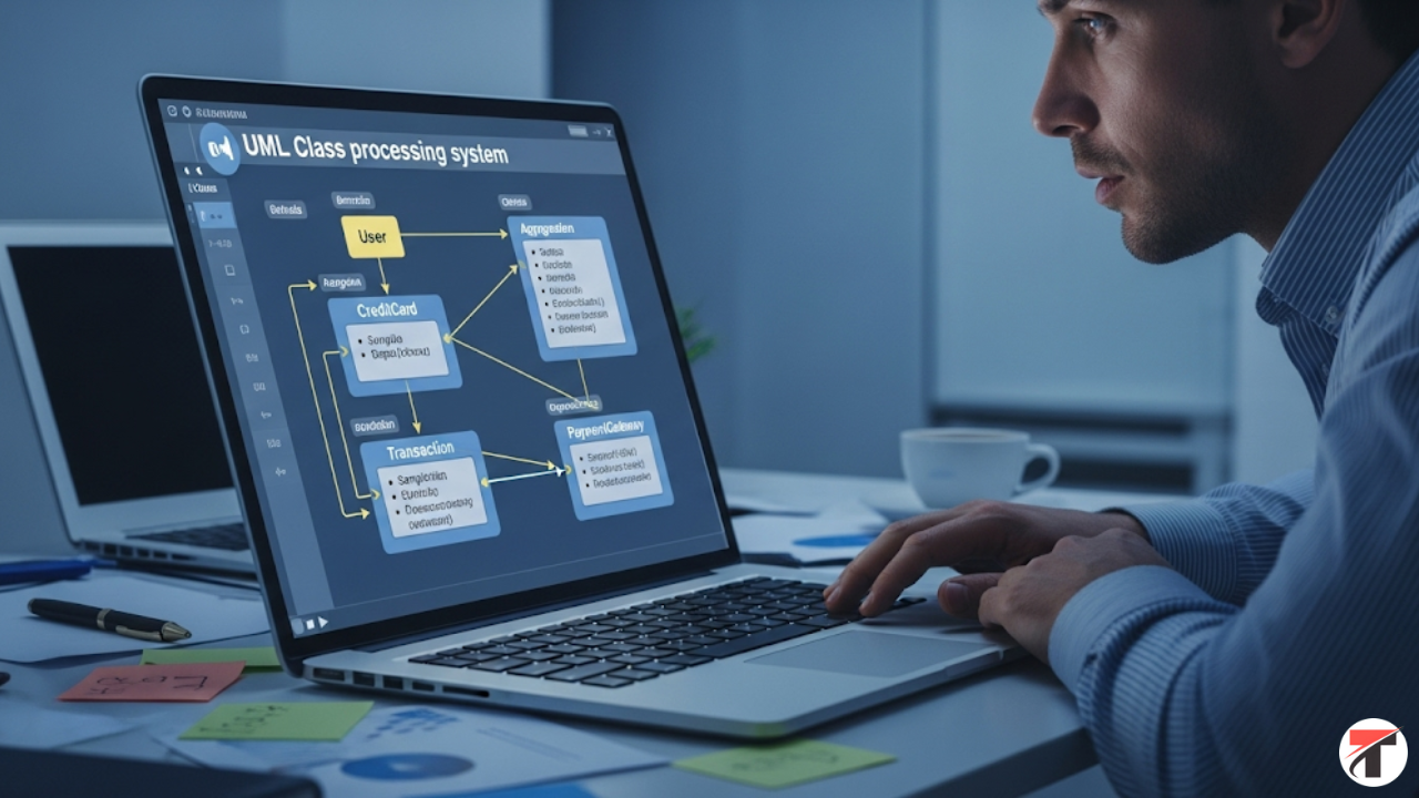 Class Diagram for Credit Card Processing System